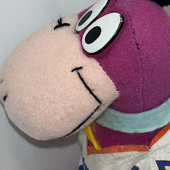 Vtge The Flintstones DINO Denver Broncos Plush Team NFL 1994 Hanna Barbera w/tag - Picture 3 of 14
